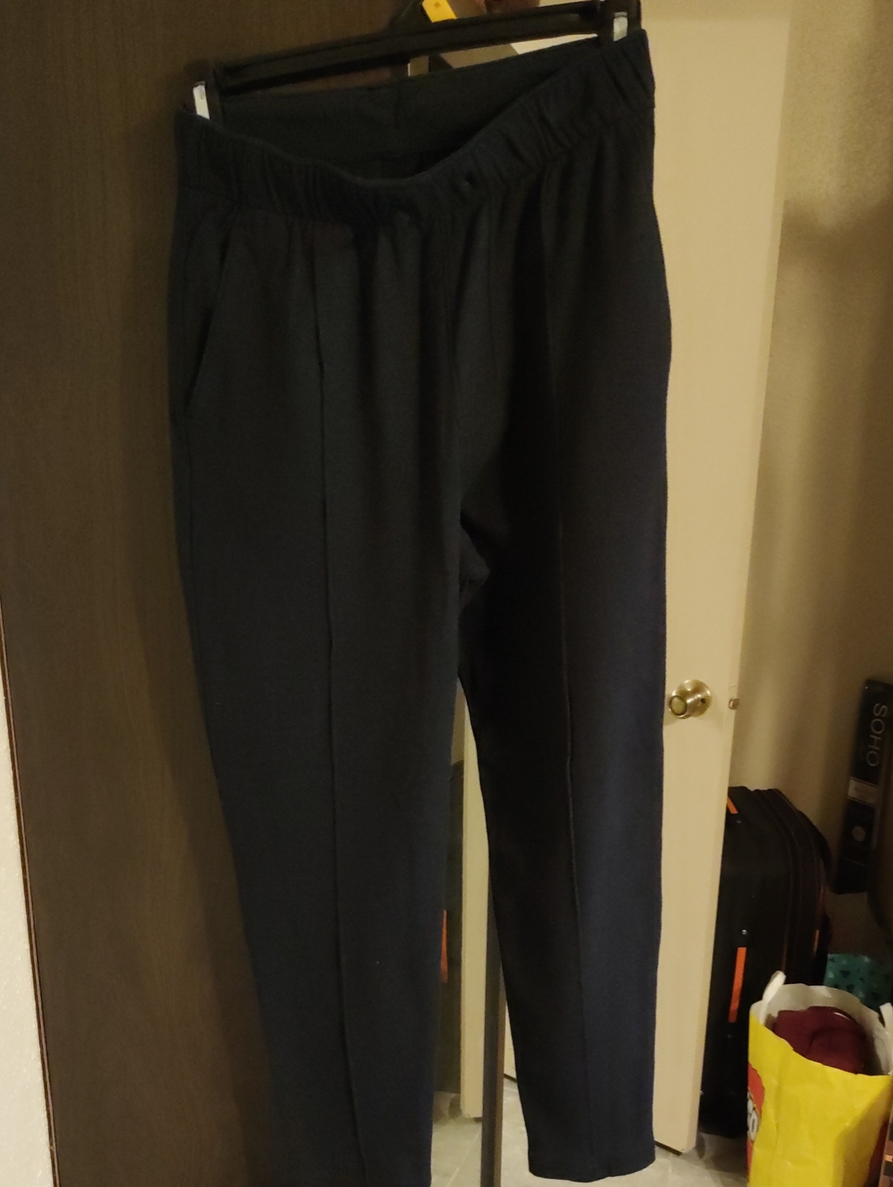 abercrombie kids Navy Elastic-Waist Men's Pants